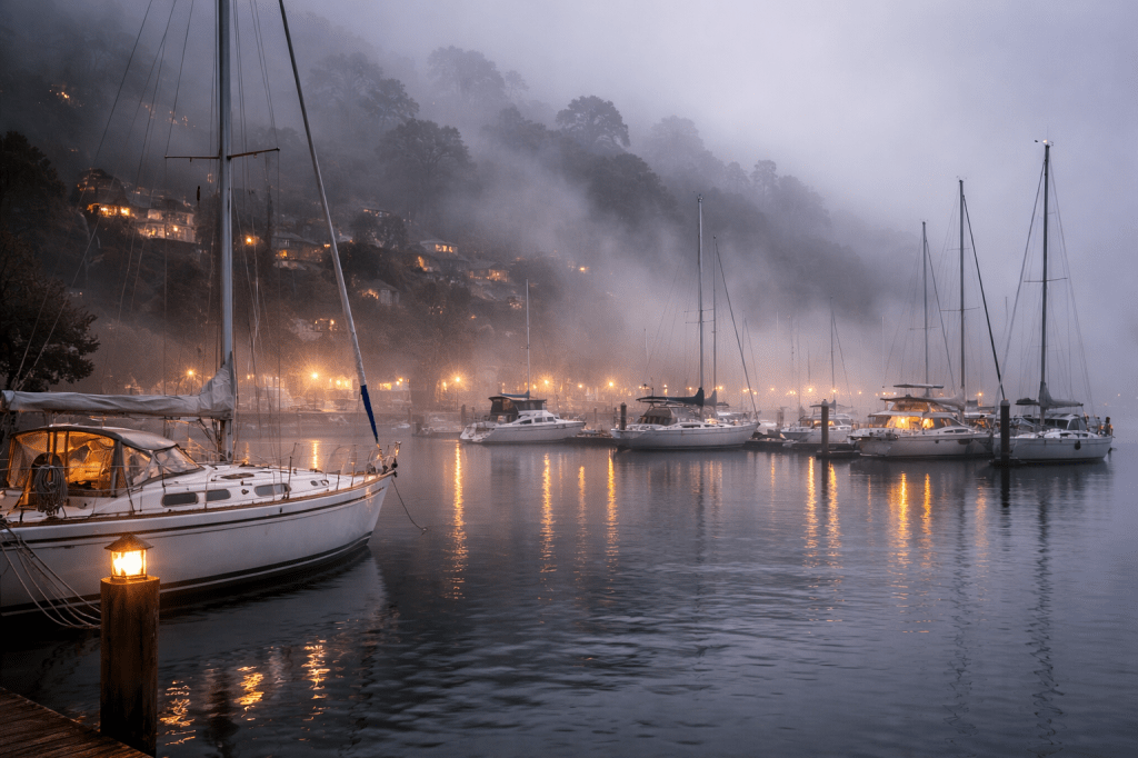Harbor Notes No. 2: When the Fog Rolls Into the&nbsp;Marina